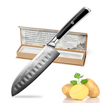 Sunnecko Coltelli Chef Santoku